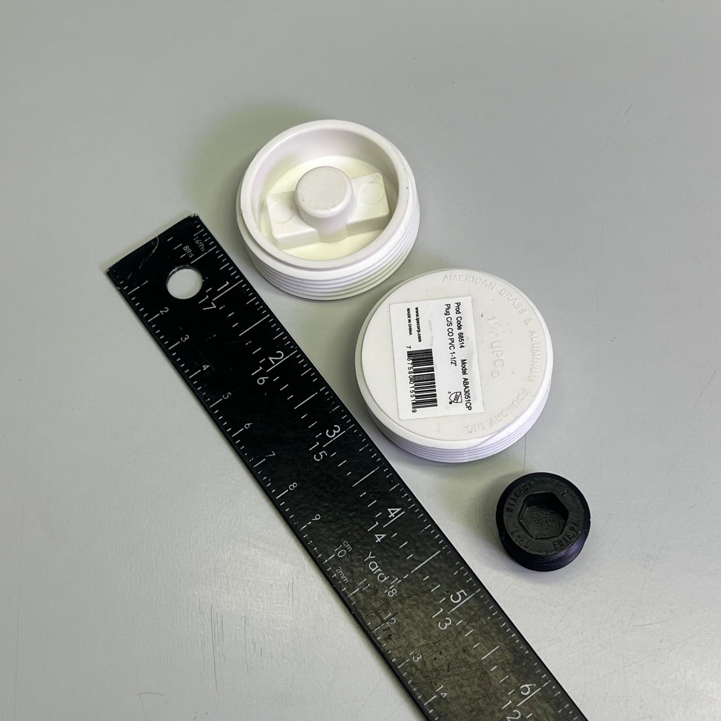 TODD Holdings Tank Fitting Relocation Kit Stainless Steel Hardware White 90-2219