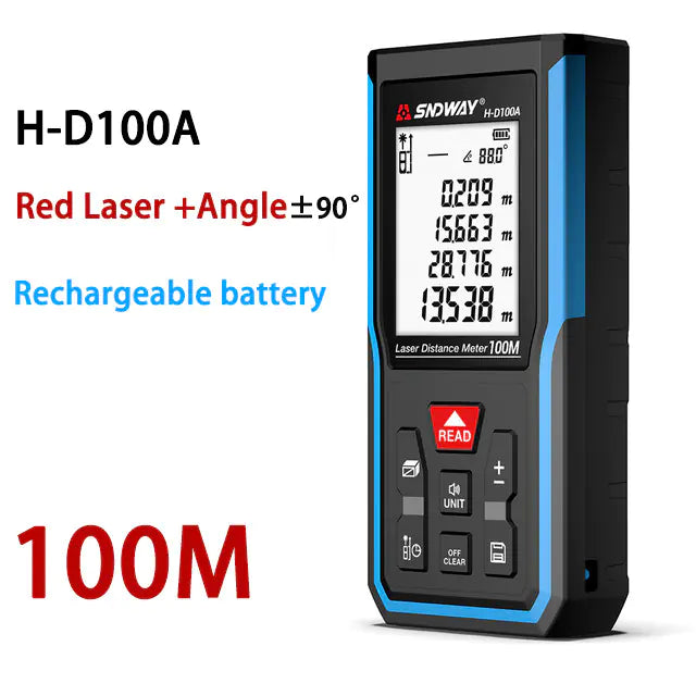 SNDWAY Handheld Infrared Laser Distance Meter