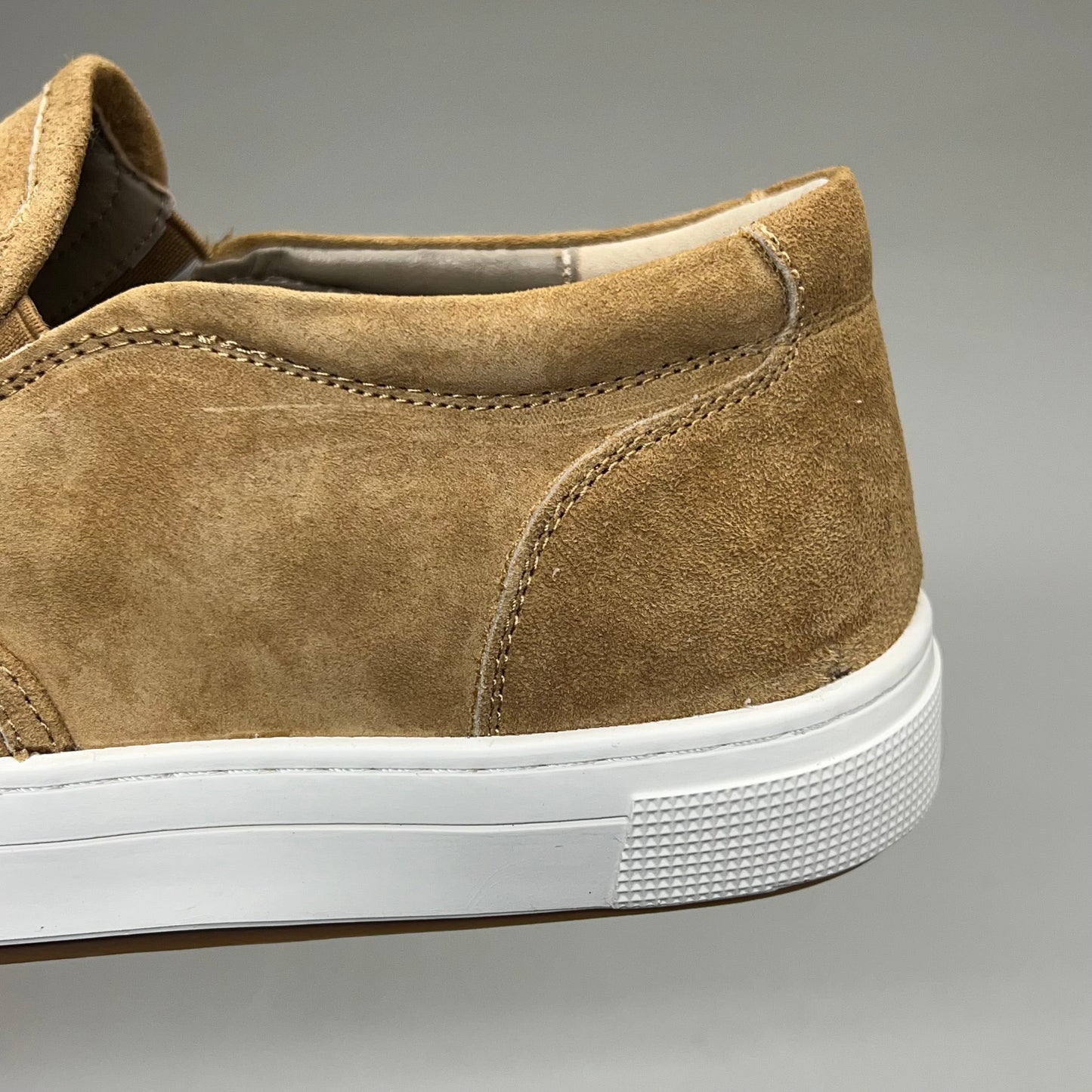 PROPET Kip Suede Slip-On Durocloud Foam Footbed Men's Sz 10 X(3E) Camel MCX074S