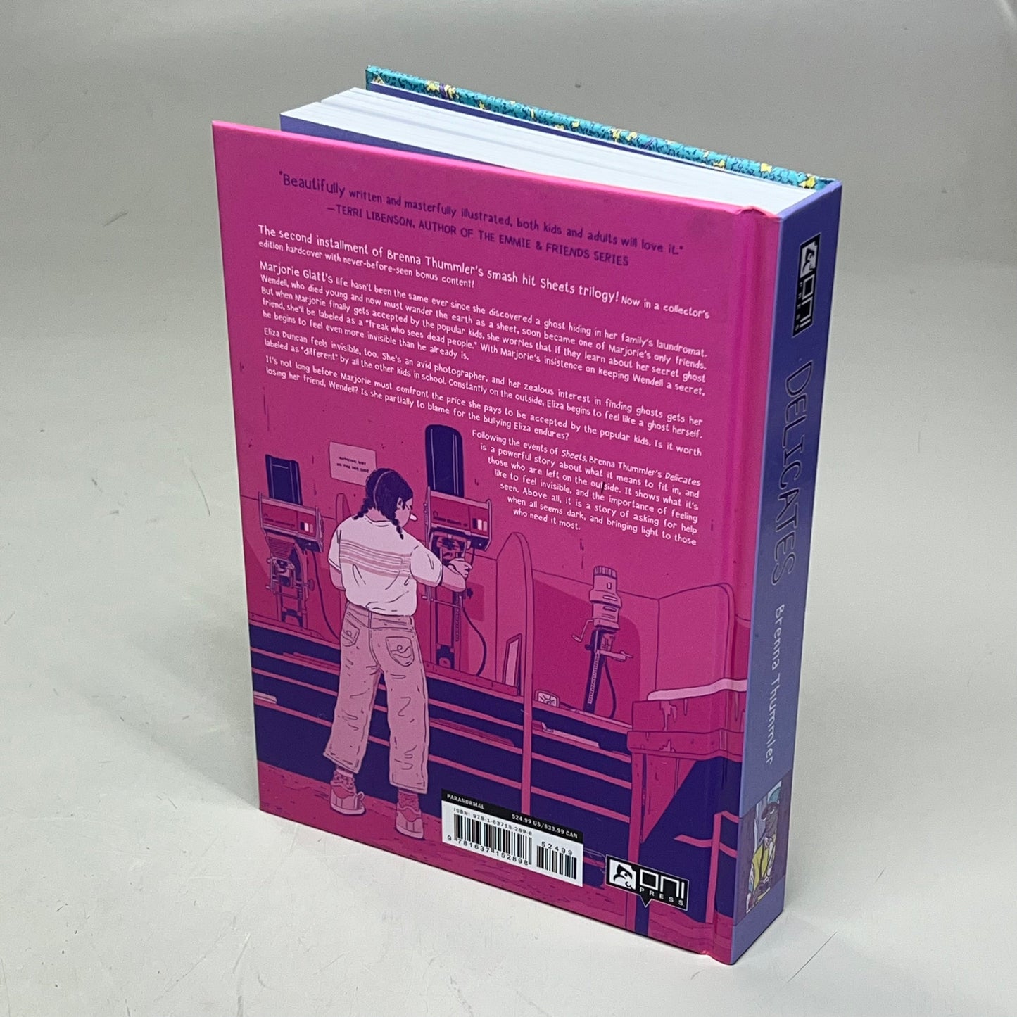 DELICATES  Hardback Book Deluxe Edition The Sequel To Sheets By Brenna Thummler