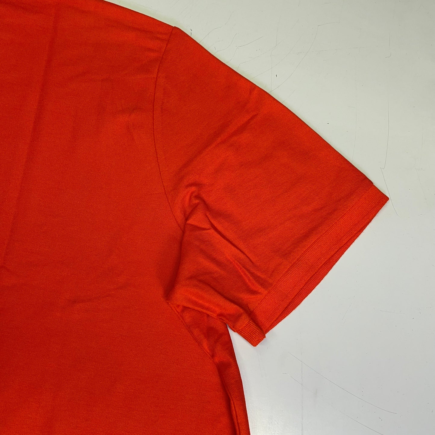 ZA@ U.S. POLO ASSN Performance Pique Polo Short Sleeve Shirt Men's Sz 2XL Orange Red