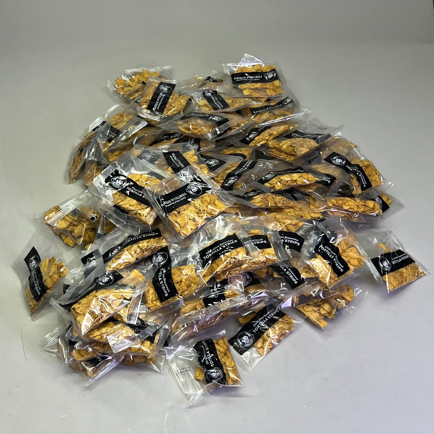 ZA@ WENDY’S (140 PACK) Tortilla Strips for Salads or Snackin’! 0.5 oz *MADE on 03/25* J