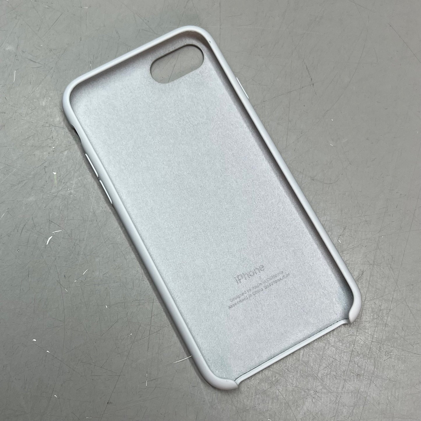 APPLE Silicone Case For Apple iPhone SE (2nd Generation) White MXYJ2ZM/A(Return)