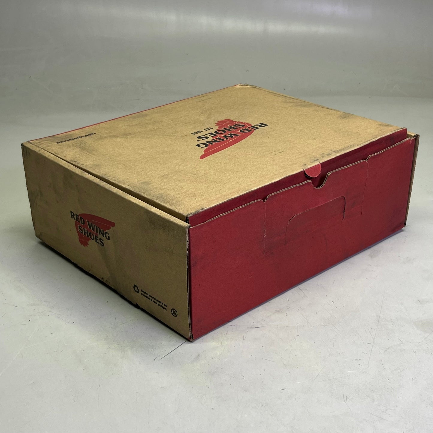RED WING SHOES Men's Sz 9 Insulated, Waterproof CSA Safety Toe Boot, Brown 2412 (New Other, Dirty Box)