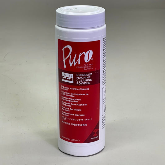 PURO CAFF Espresso Machine Cleaning Powder For Airpots 20 oz White 18-P20