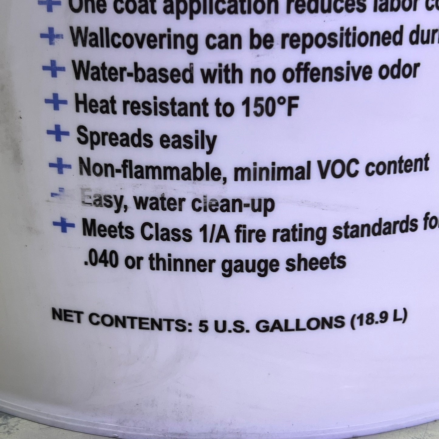 XT 2000+ High Strength Adhesive 5 Gal S9N5024Y01 BB 01/26
