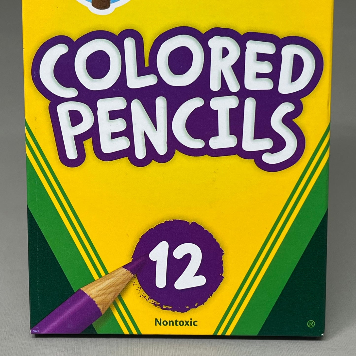 CRAYOLA (12 PACK) Wood Colored Pencils Long Pre Sharpened 12 Pencils Per Package