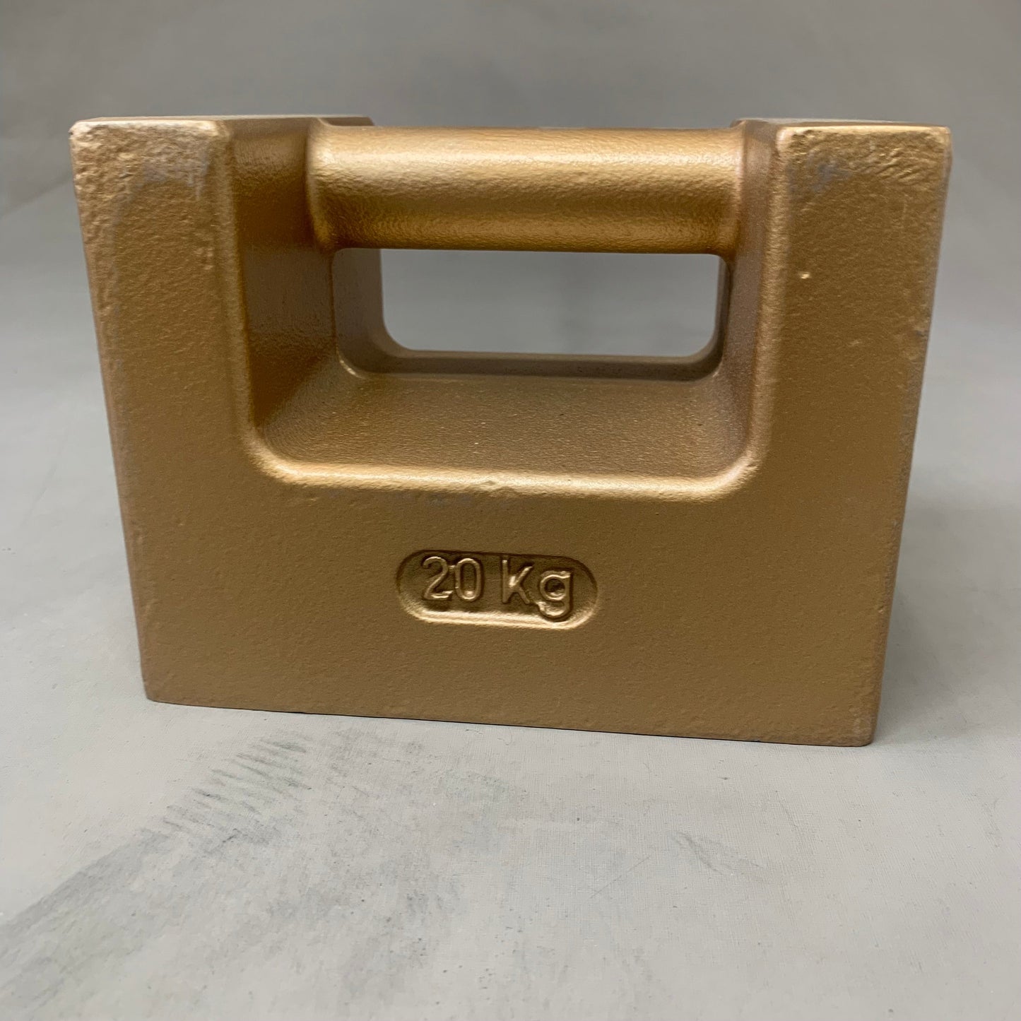 RICE LAKE WEIGHTING SYSTEM Cast Iron Calibration Weight ASTM Class 6 20 kg 12771