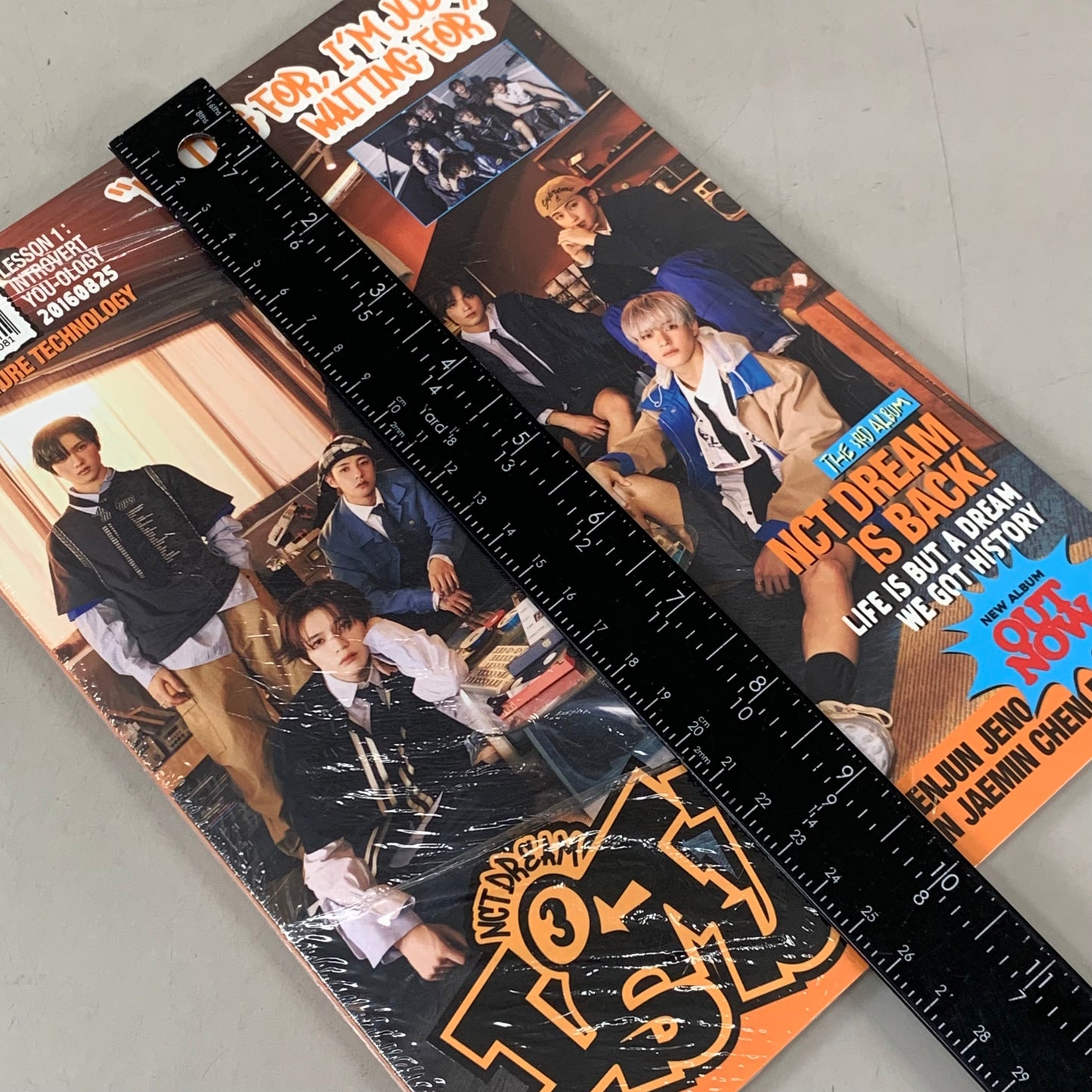 NCT Dream the 3rd Album ISTJ Photobook ver Audio CD ORANGE VERION