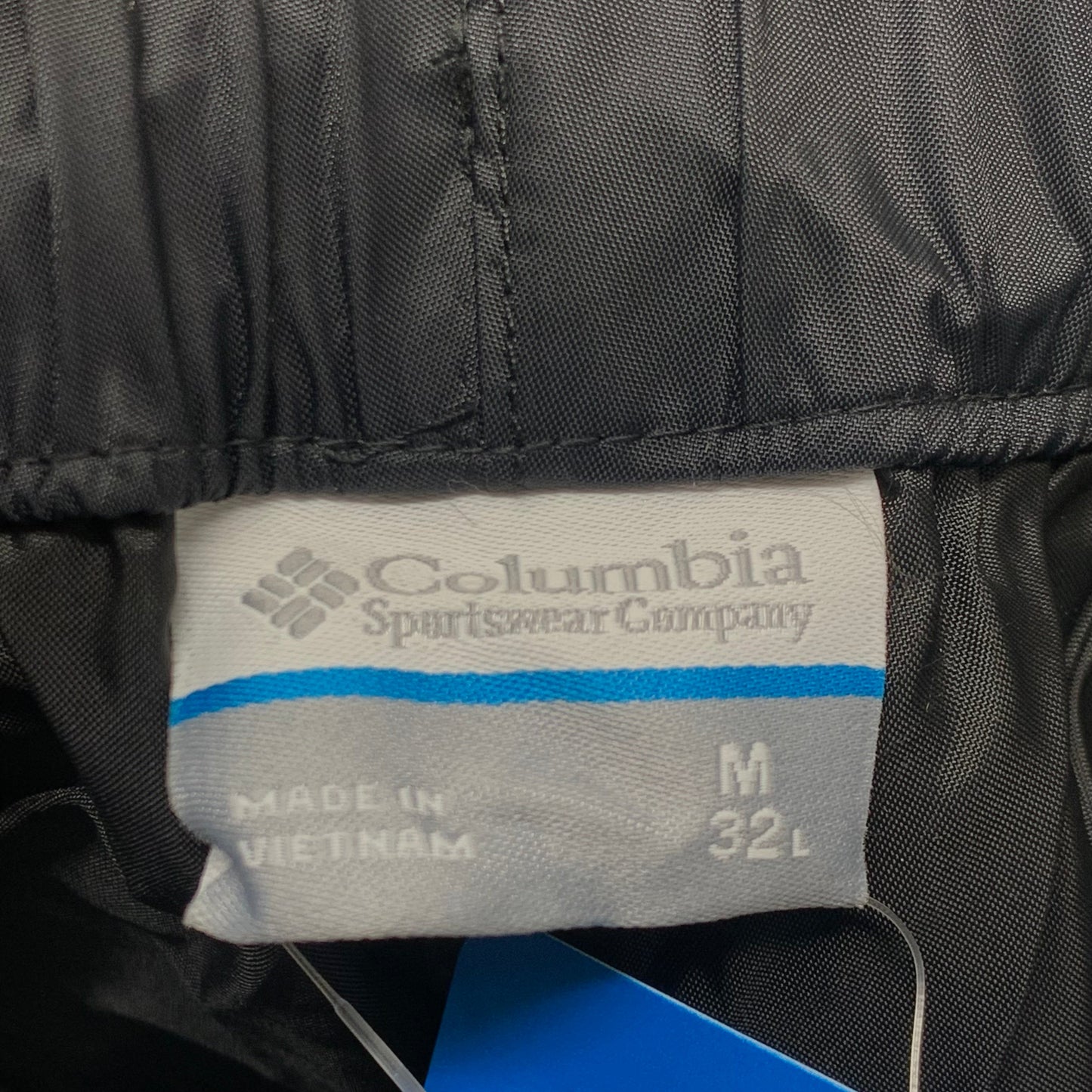 COLUMBIA Rebel Roamer Rain Pant Softshell Men's Sz M Inseam 32" Black XM8175-010