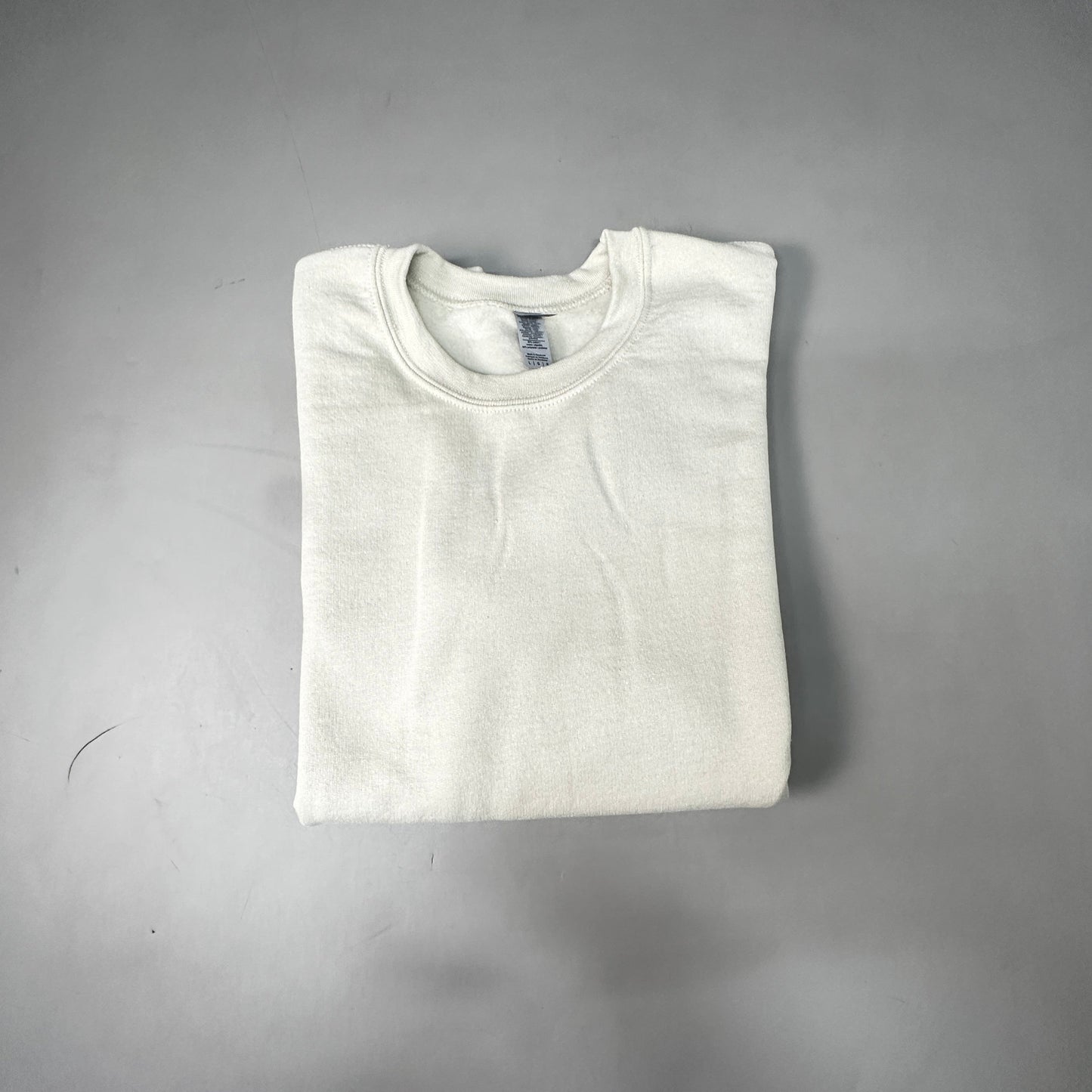 GILDAN (36 PACK) Heavy Blend Crewneck Sweatshirt Men's Sz L Sand G180