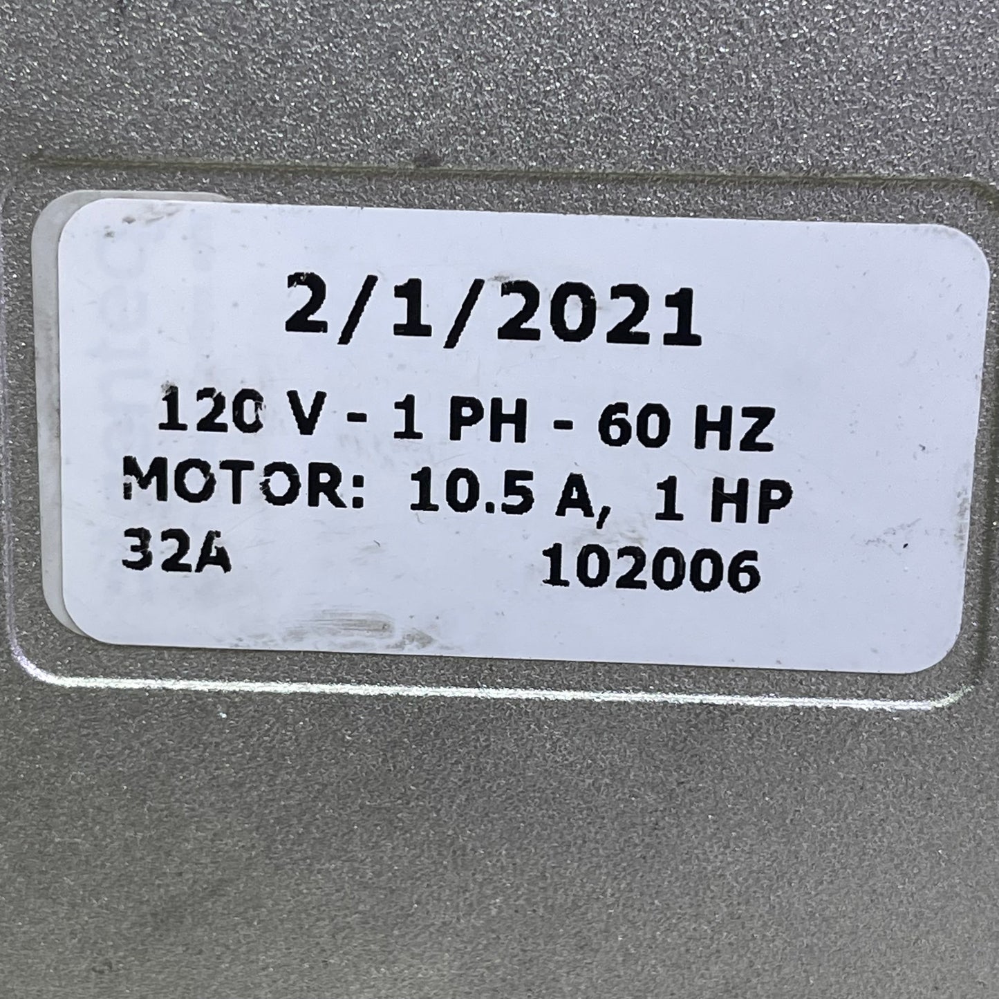 GENTEQ Drive Blower Motor 120/240V 60HZ 1PH 1HP Dark Blue & Silver 5SEA39RL V5003