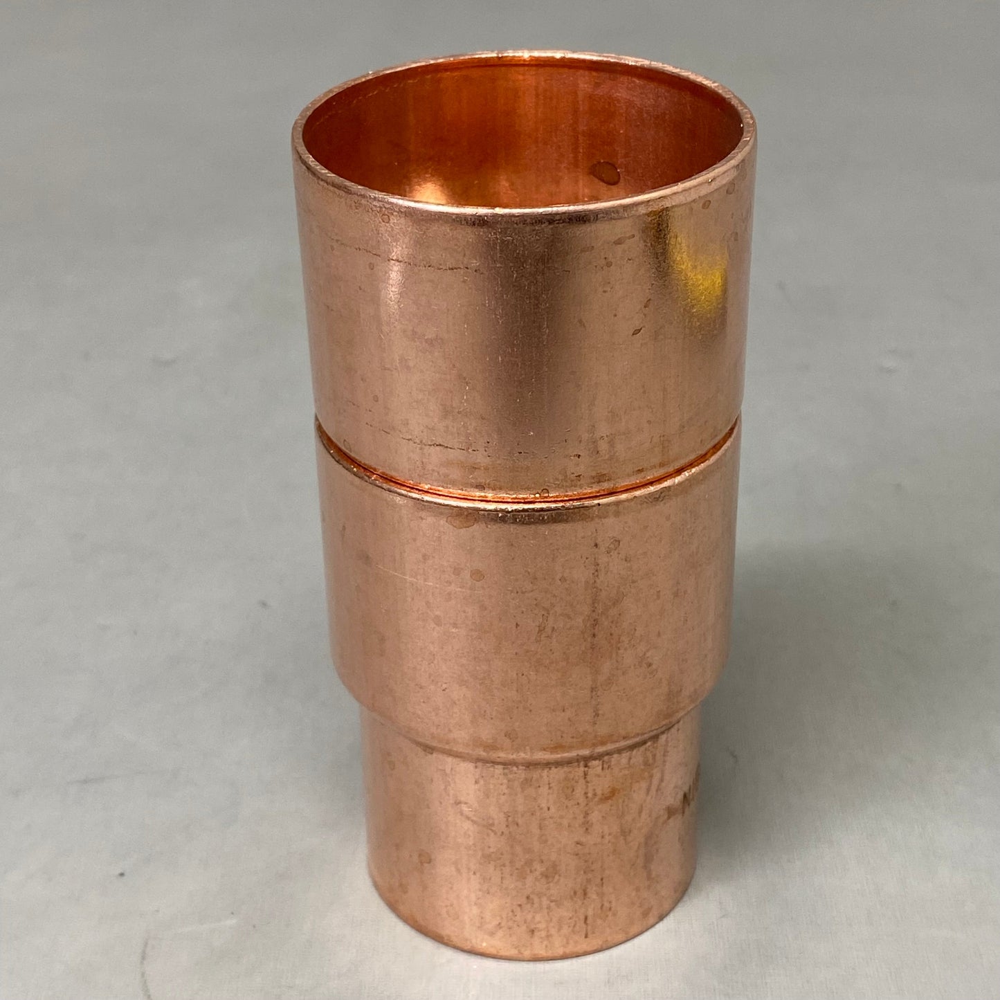 MUELLER (2 PACK) Copper Solder Joint Fittings 2-5/8 x 2-18 As-is(See Images) Brass E118