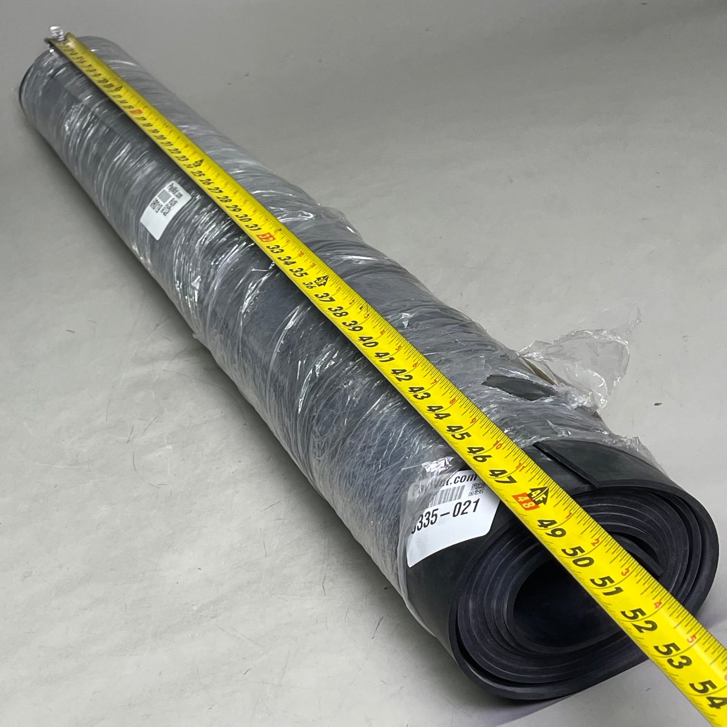 BRP MANUFACTURING Military Grade Neoprene Sheet Rubber (1149) 48" x 48" x 1/8" Black 1S775-0125-484