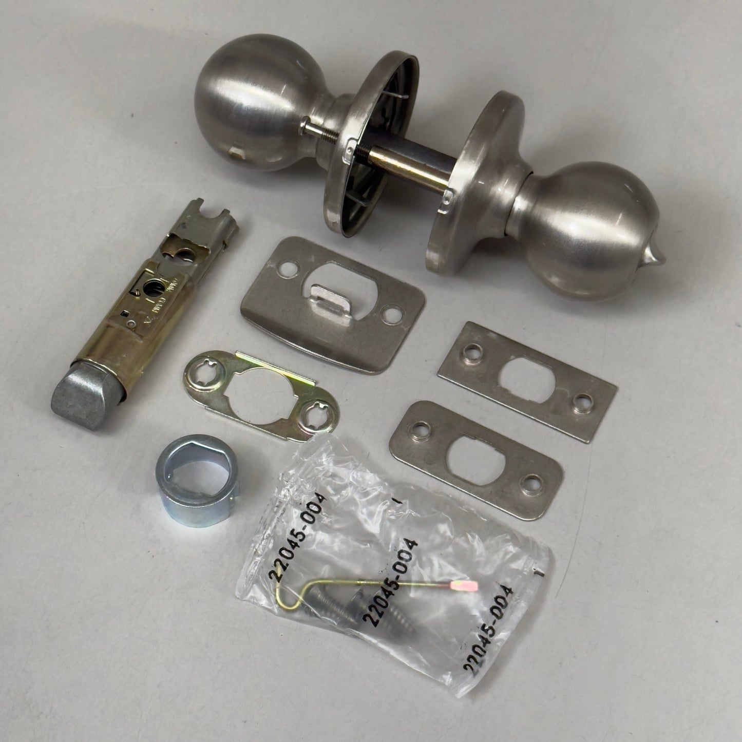 KWIKSET Polo Privacy Door Knob Single Sided Handle Satin Nickel ‎93001-915