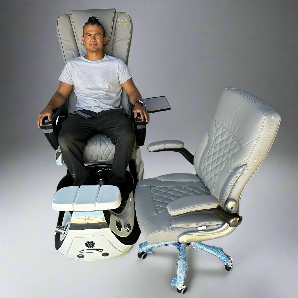 SNE Dolphin Pedicure Spa Tub Light Grey 2024 model SNE 201