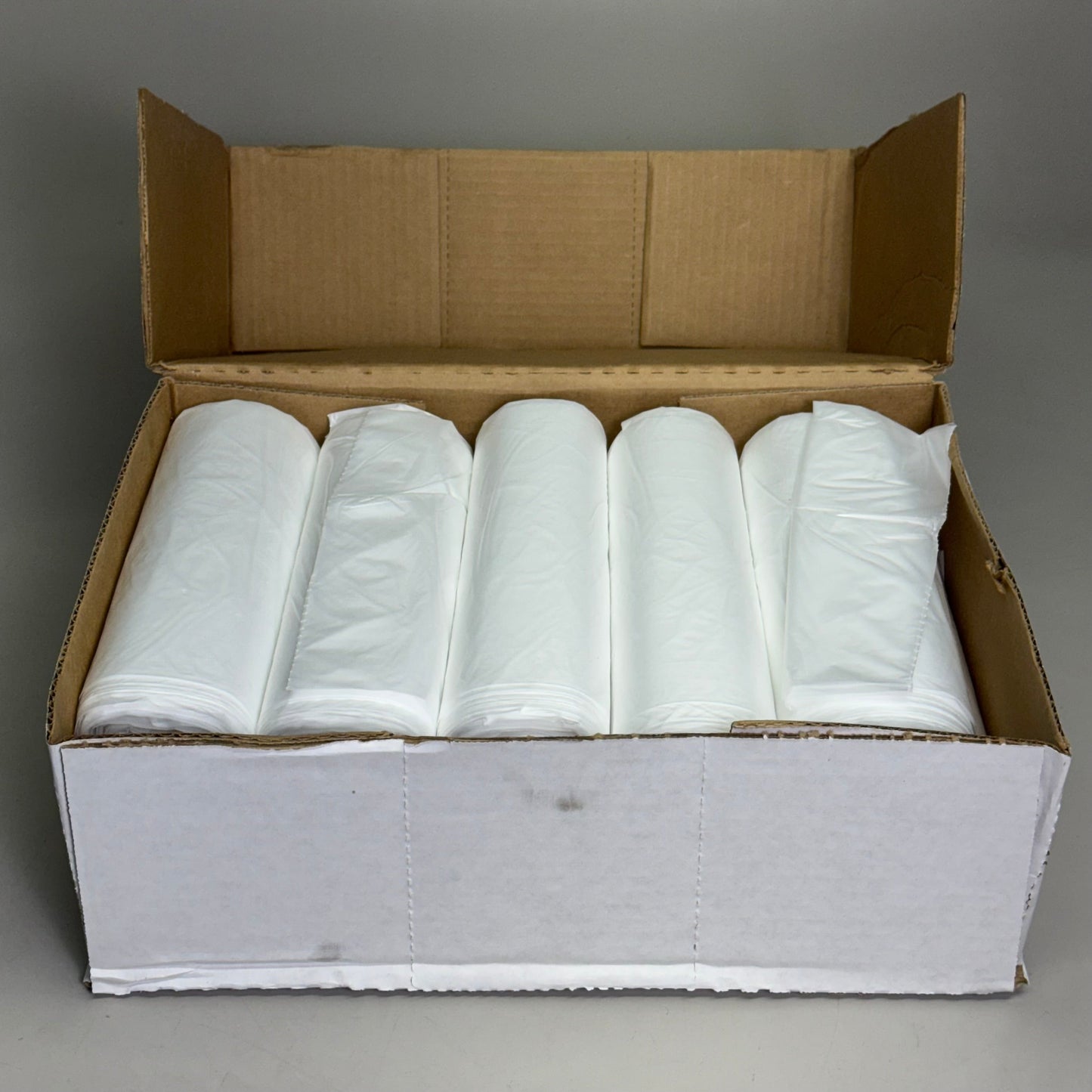 GRAINGER (10 Rolls of 15 Bags) Trash Bags Capacity 227L Sz 38” x 60” 4CU29