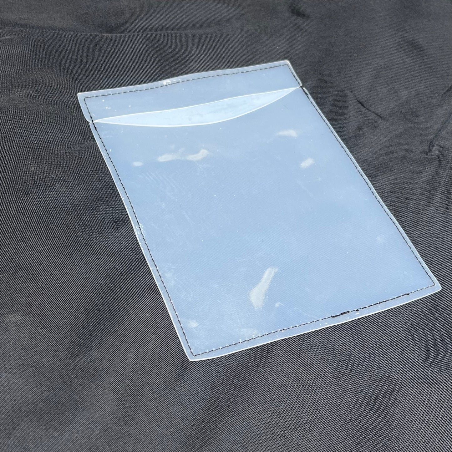 SEASON Zip Garment Bag W/ Handles, Pockets & Clear Name Slip 27"x20" Black