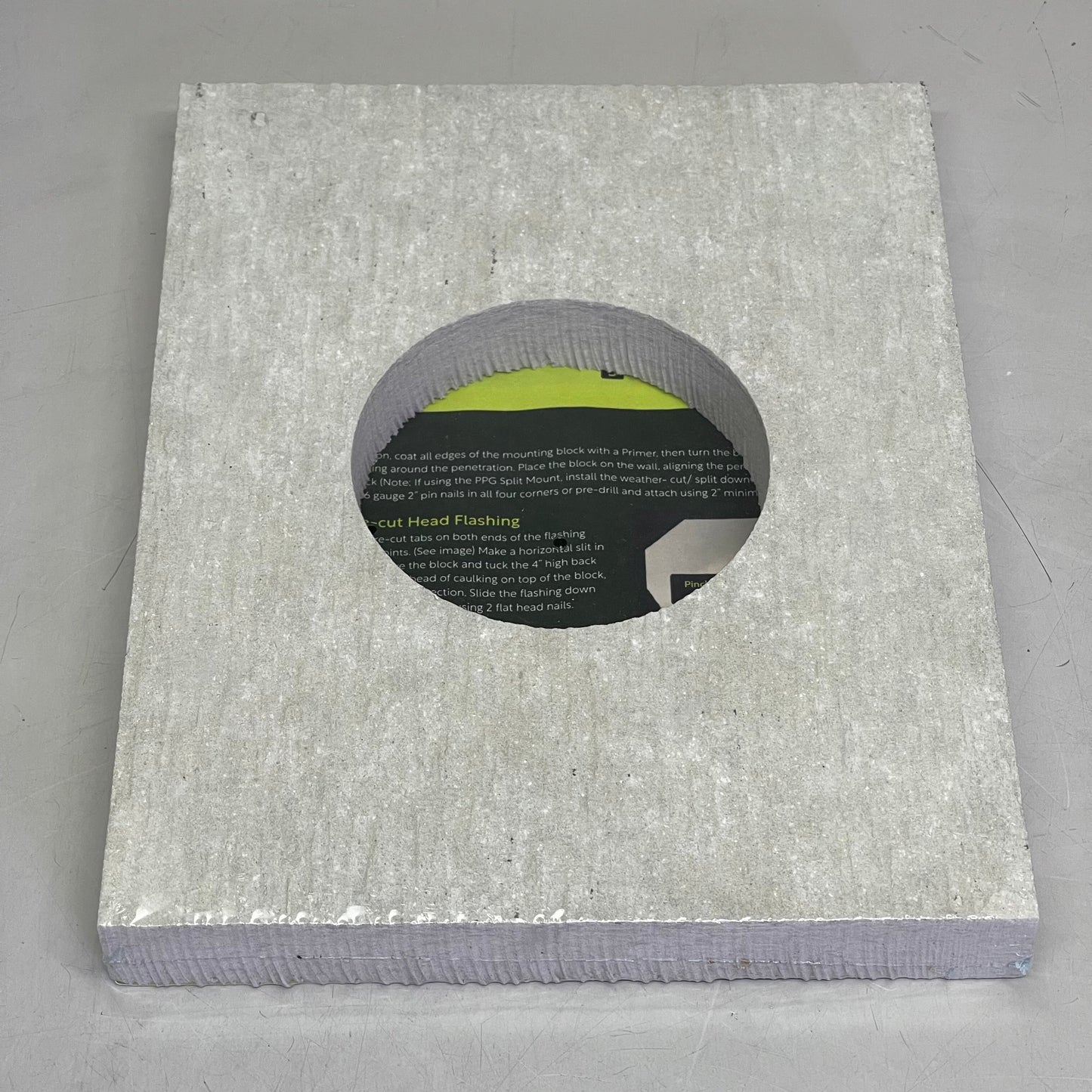 PORTLANDPRODUCTS (10 PACK) Rustic Medium Light Block O/D 7.25" x 9.25" x I/D 3-5/8" Grey PPR302LB
