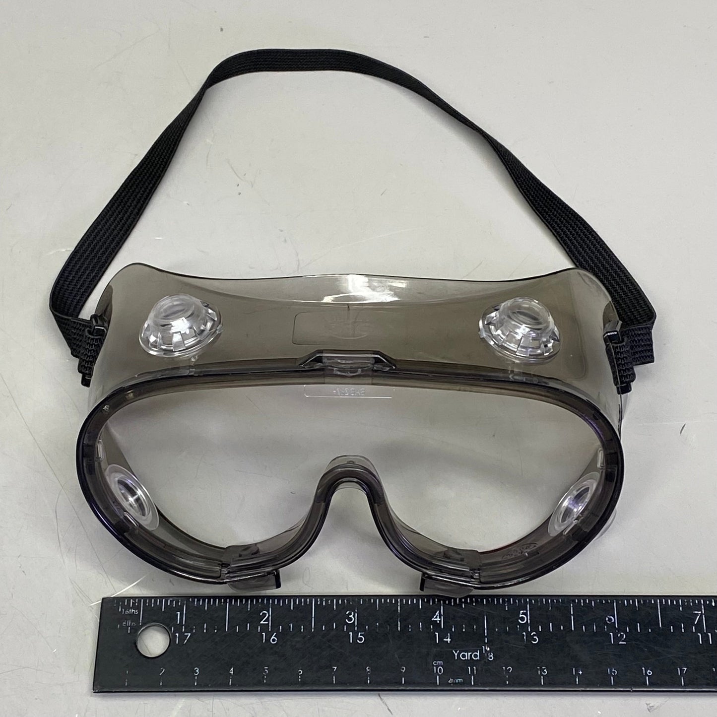 SAS SAFETY CORP (2 PACK) Chemical Splash Safety Goggles Black Frame /Clear Lens 5109
