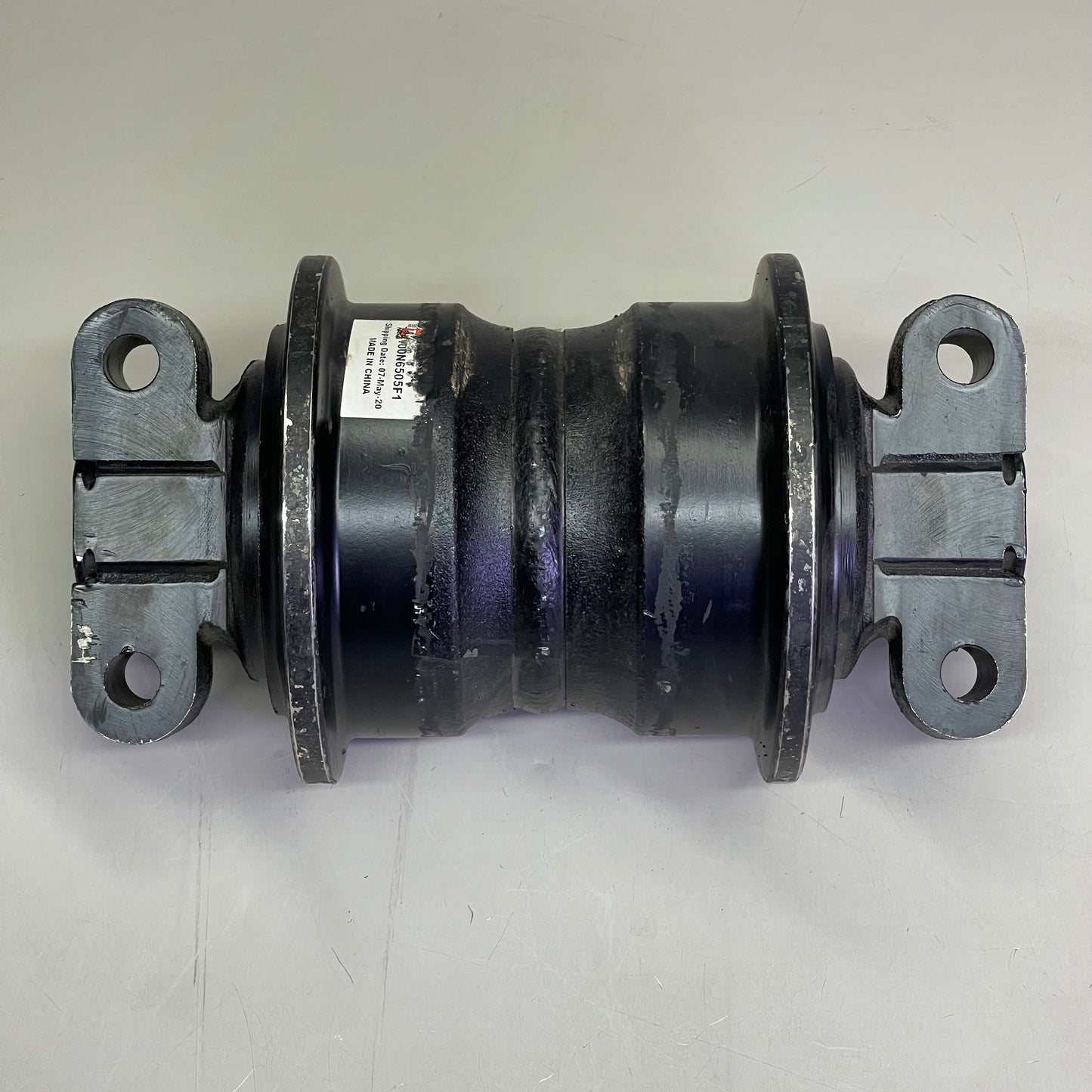 ITR Track/Lower/Bottom Roller Black 12" L x 6.5" Dia
