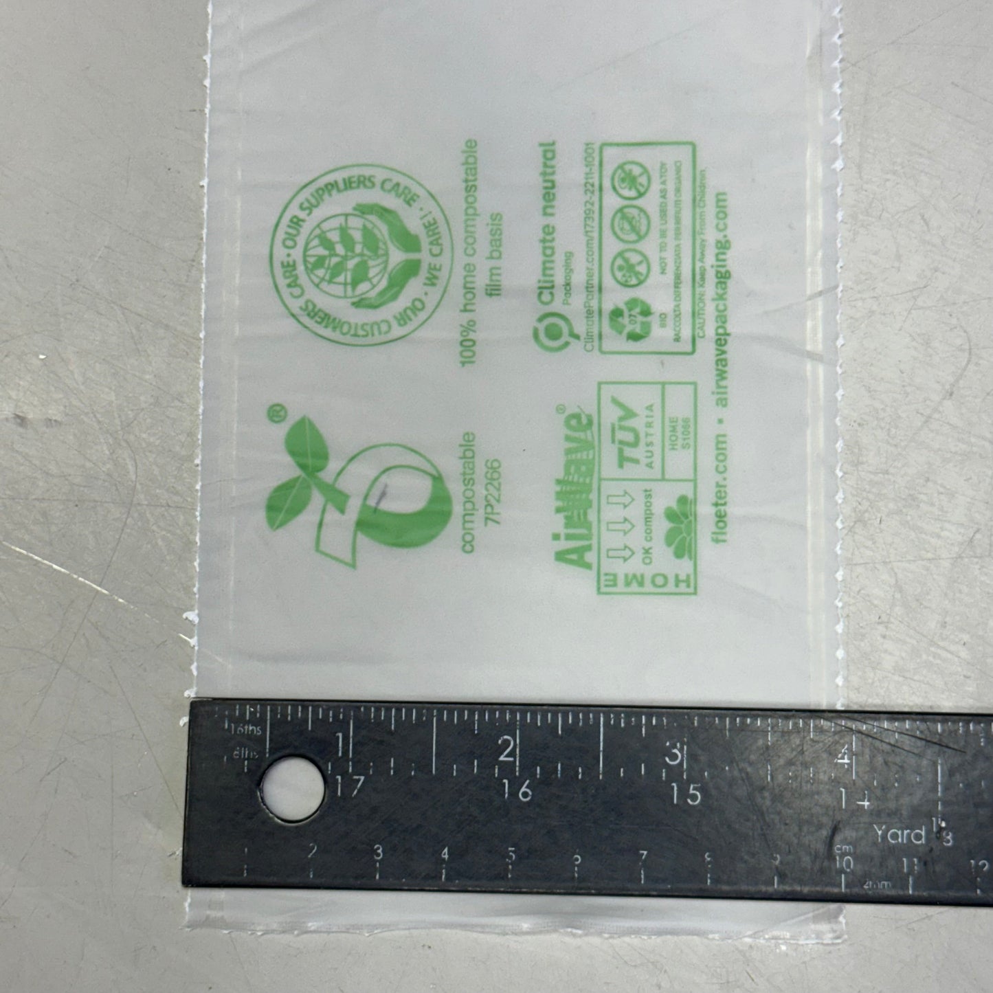 AIRWAVE (2 Rolls) Plantwave Small Pillow Cushion Film Plant Based 8"x4" - 1700' 700-371