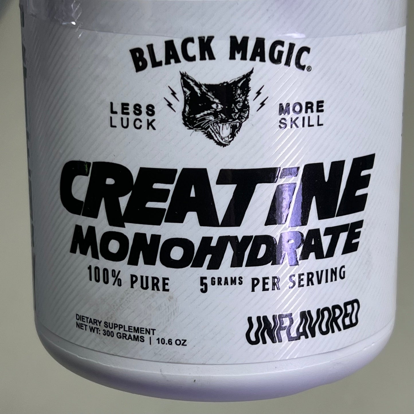 BLACK MAGIC Creatine Monohydrate 100% Pure 5G Per Serving BB 01/27 60 Servings