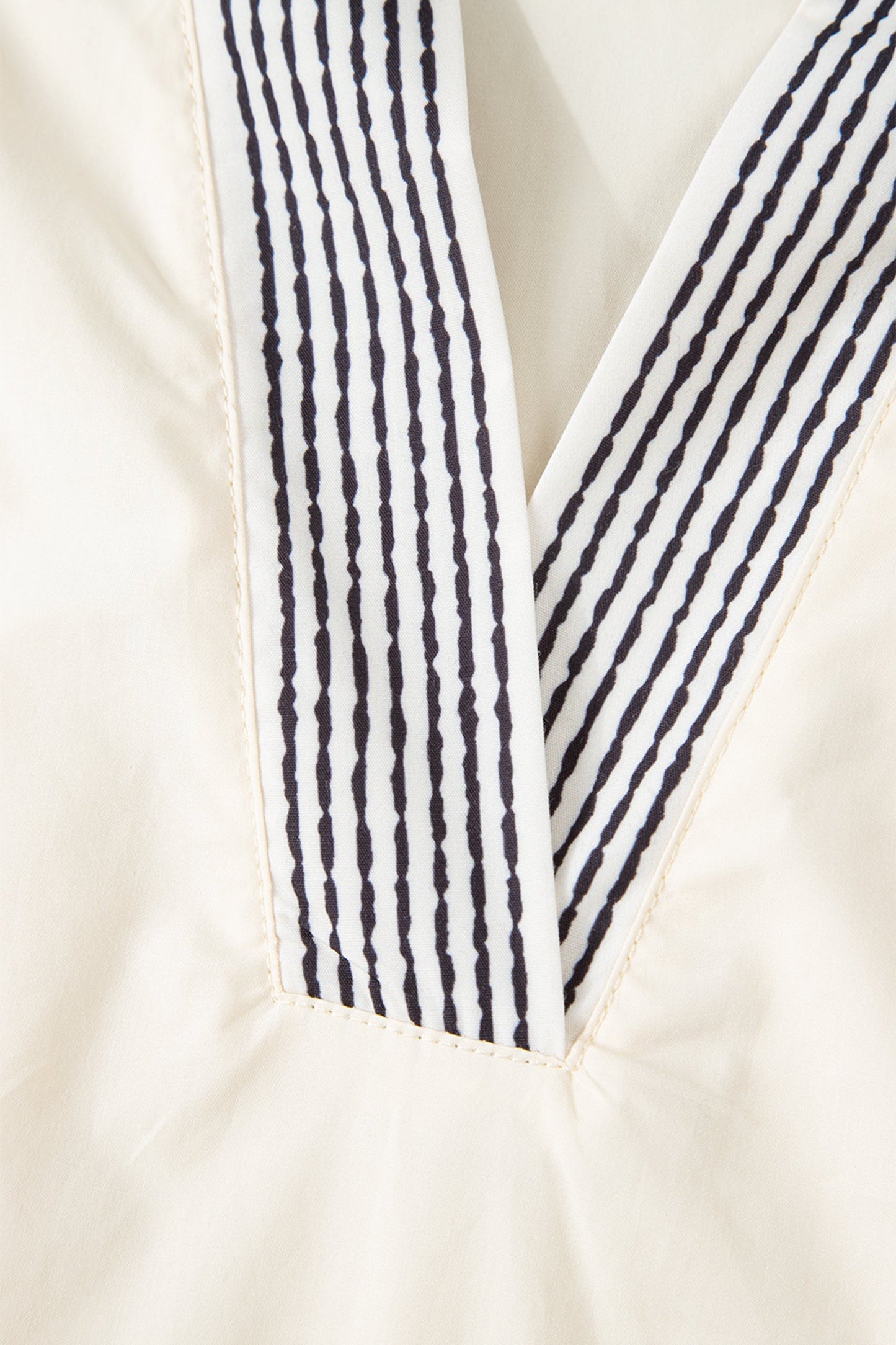 Micah Sleeve Contrast Patchwork Blouse