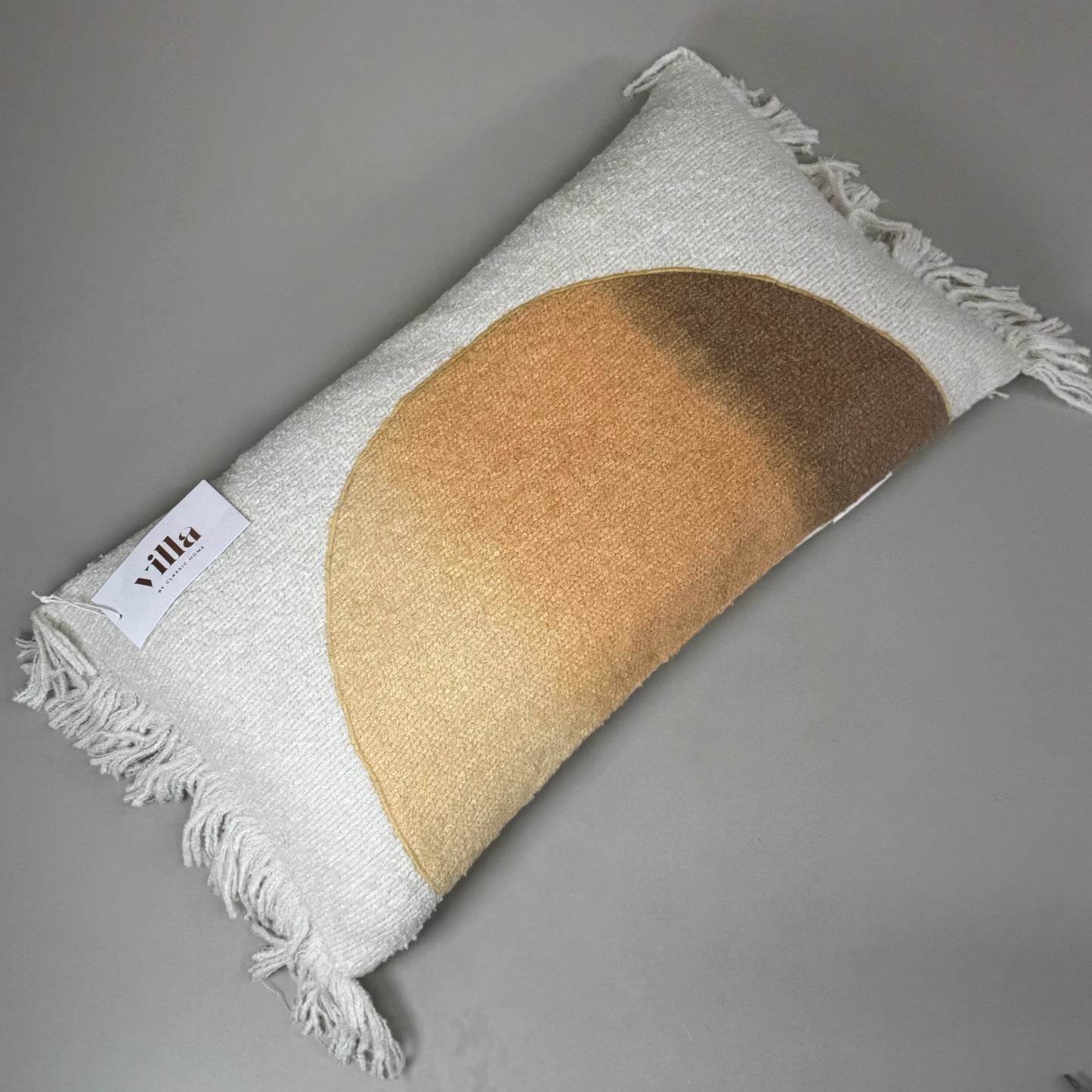 VILLA 14"x26" RN Rahun Decorative Throw Pillow Yellow/Ivory