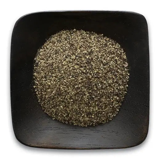 HQO (40 POUNDS) Organic Pepper Black, 60 Mesh BB 04/27