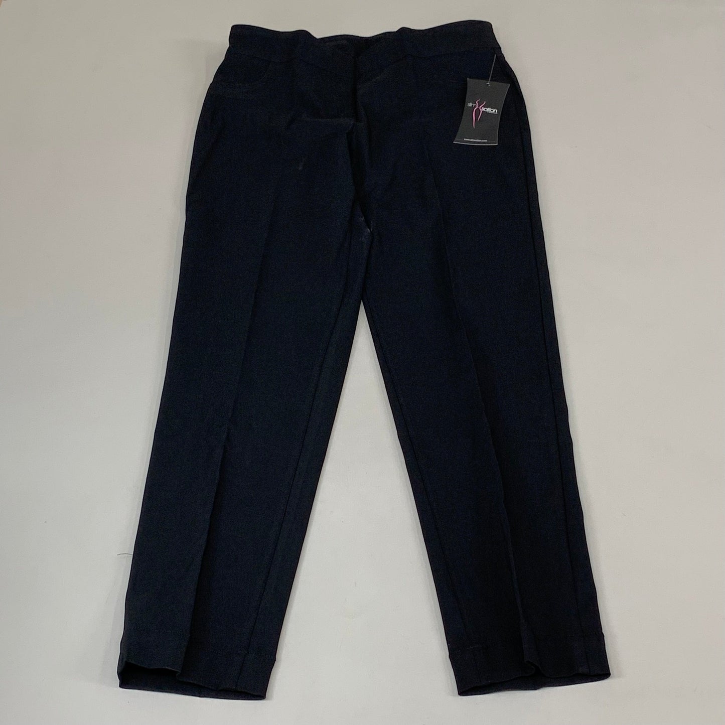 MULTIPLES Narrow Leg Pant Petite Women's Sz 12 Black M2604P