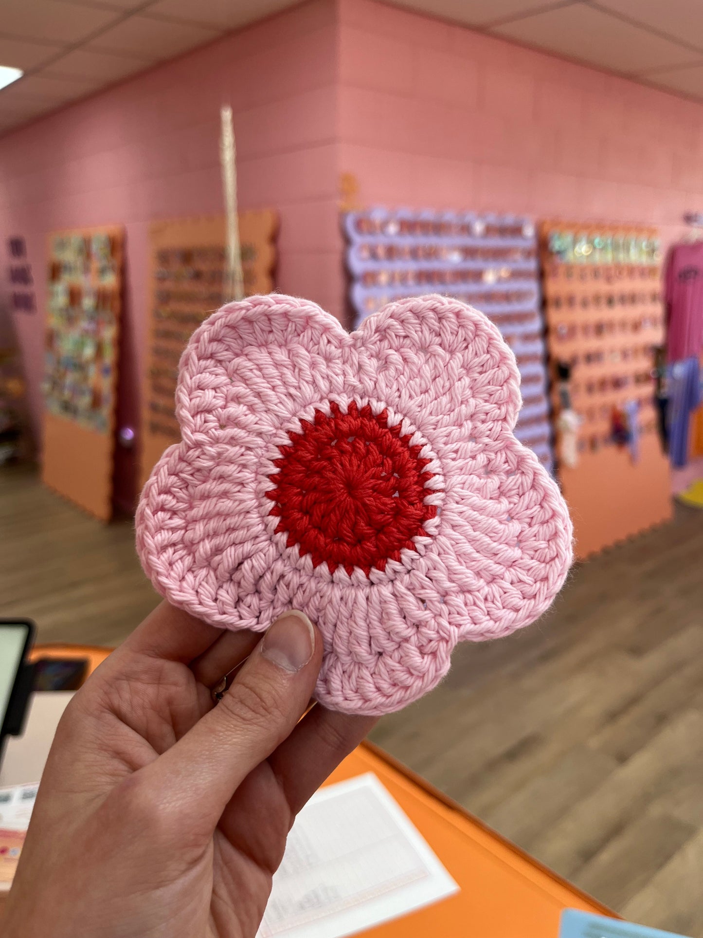 Crochet Daisy Coasters