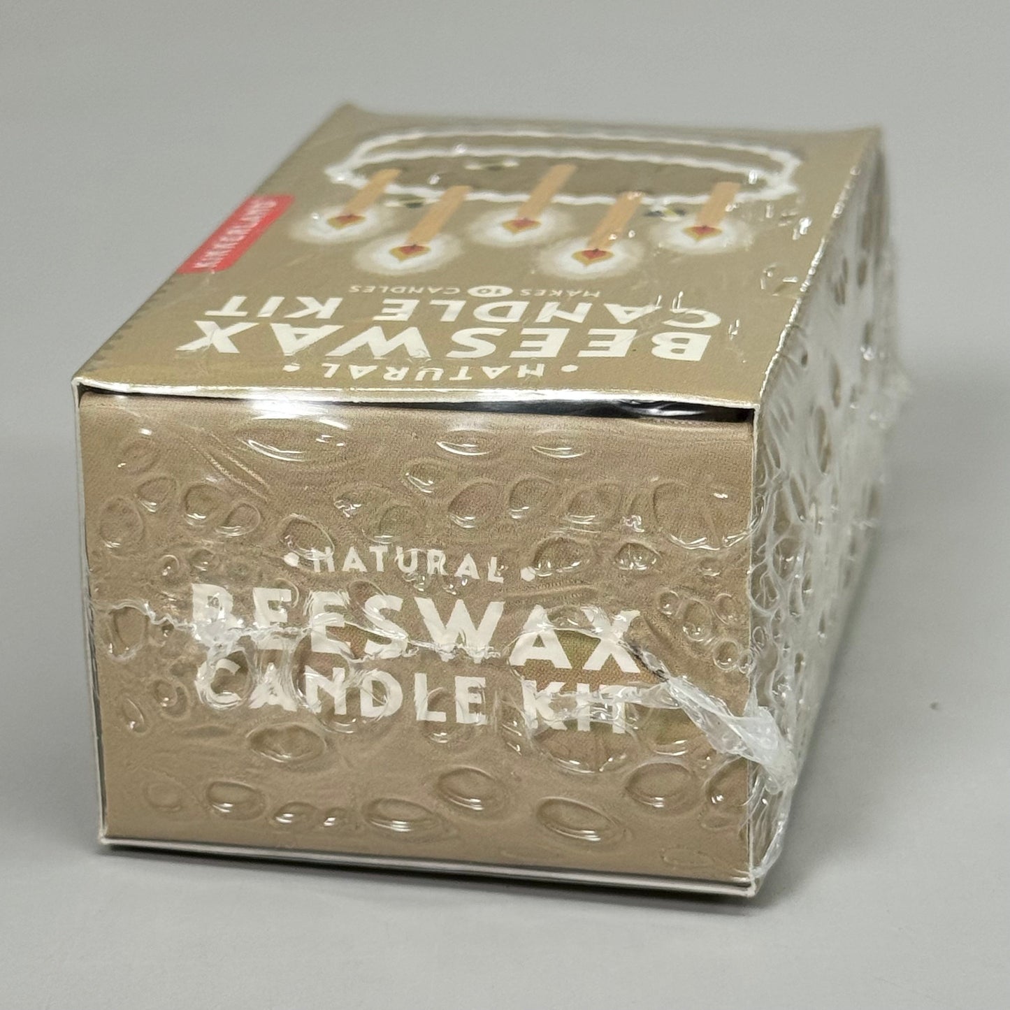 KIKKERLAND(6 PACK) Natural Beeswax Candle Kit Makes 10 Candles Per Package GG191