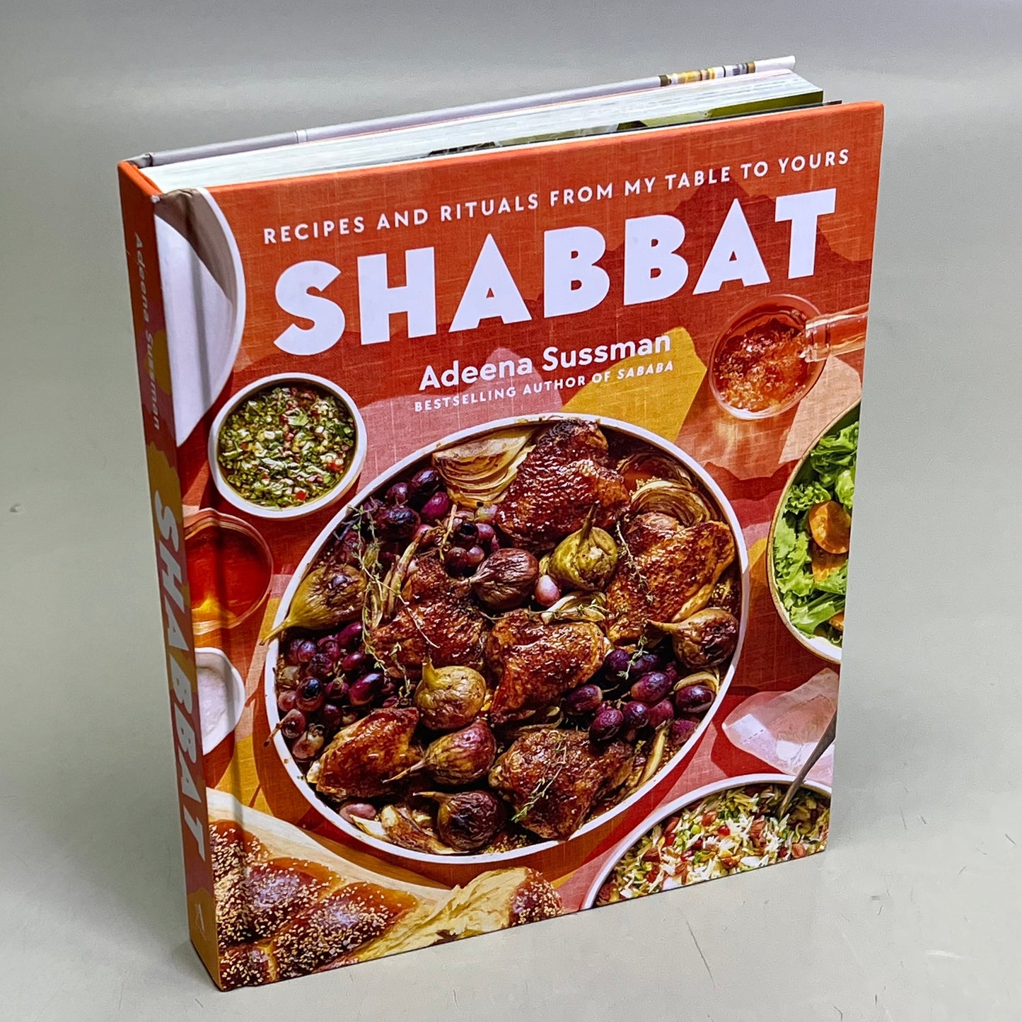 SHABBAT Hardback Recipe Book By Adeena Sussman "From My Table To Yours"