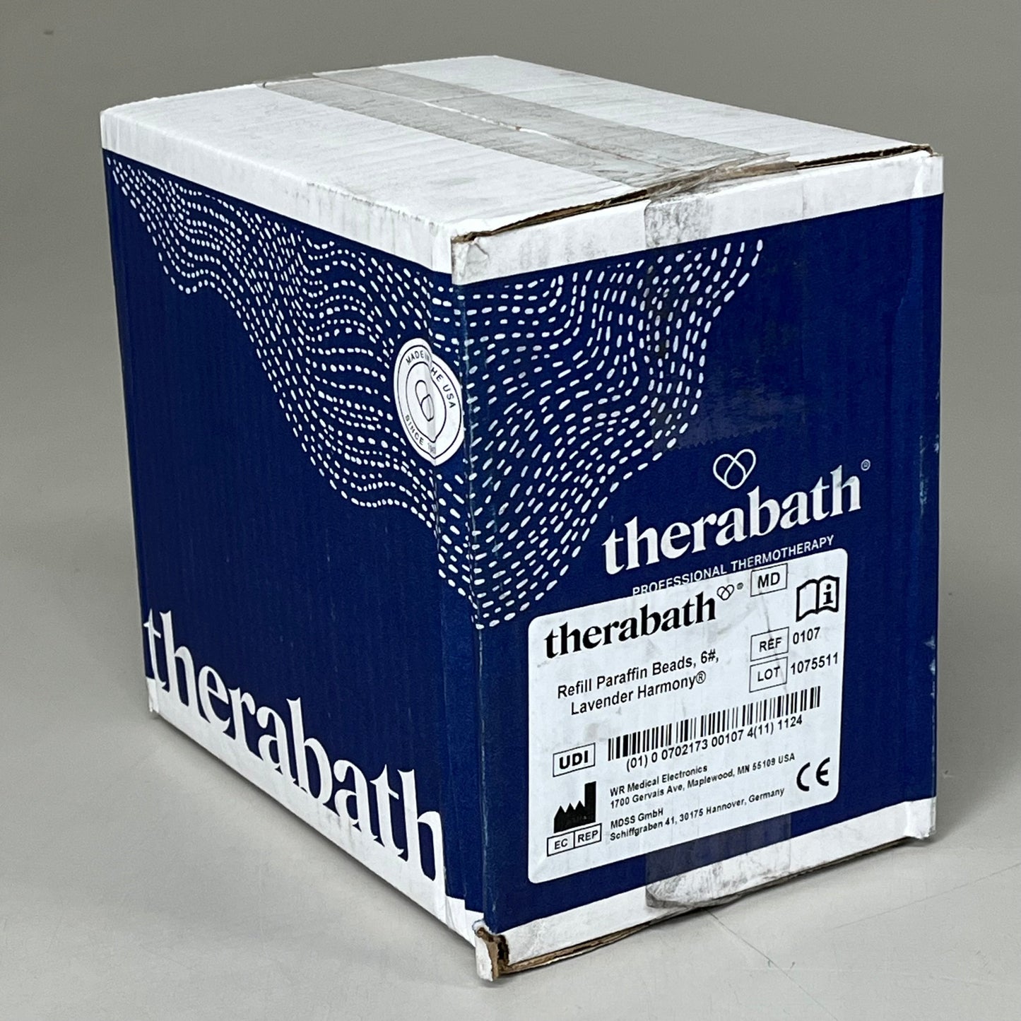 THERABATH (6 Pack 1 Lb Bags) Refill Paraffin Beads Lavender Harmony 1075511