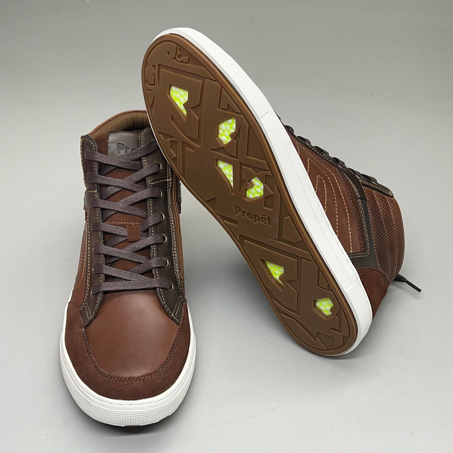 PROPET Kenton Diabetic Orthotic Friendly DuroCloud Men's Sz 14 X(3E) Brown MCA005L