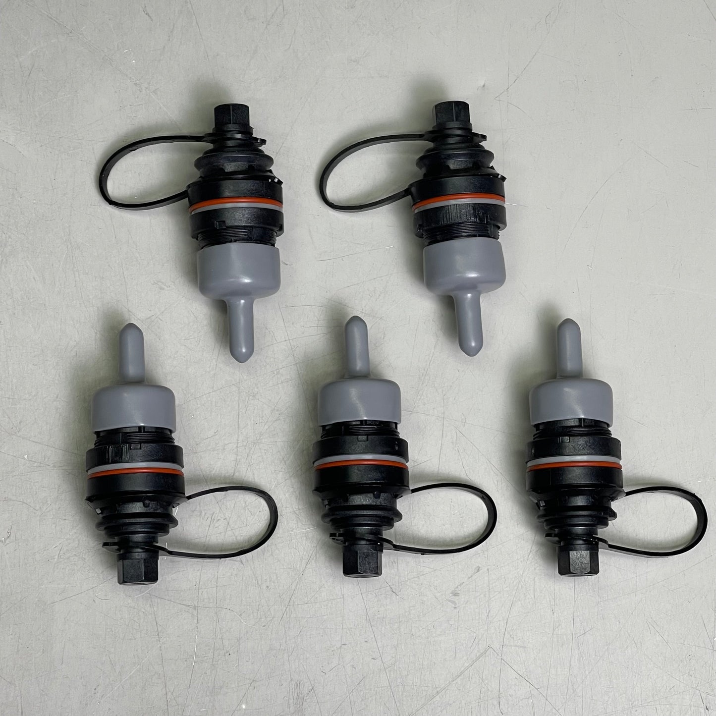 CORNING (5 PACK) Opti-Tap Adapter Single Mode Ceramic Sleeve Black KT-OPT-ADPT