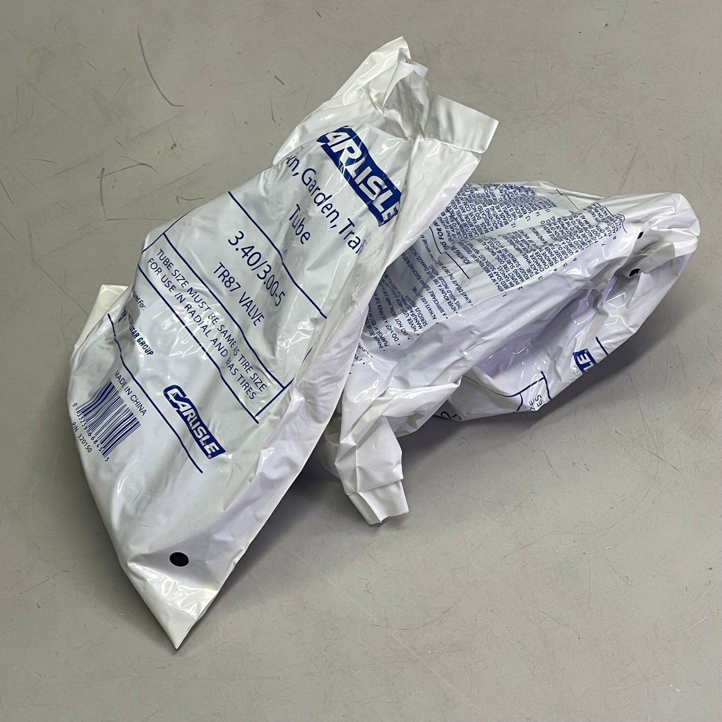 CARLISLE (2 PACK) Lawn & Garden Trailer Tube 3.40/3.00-5 Black TR87