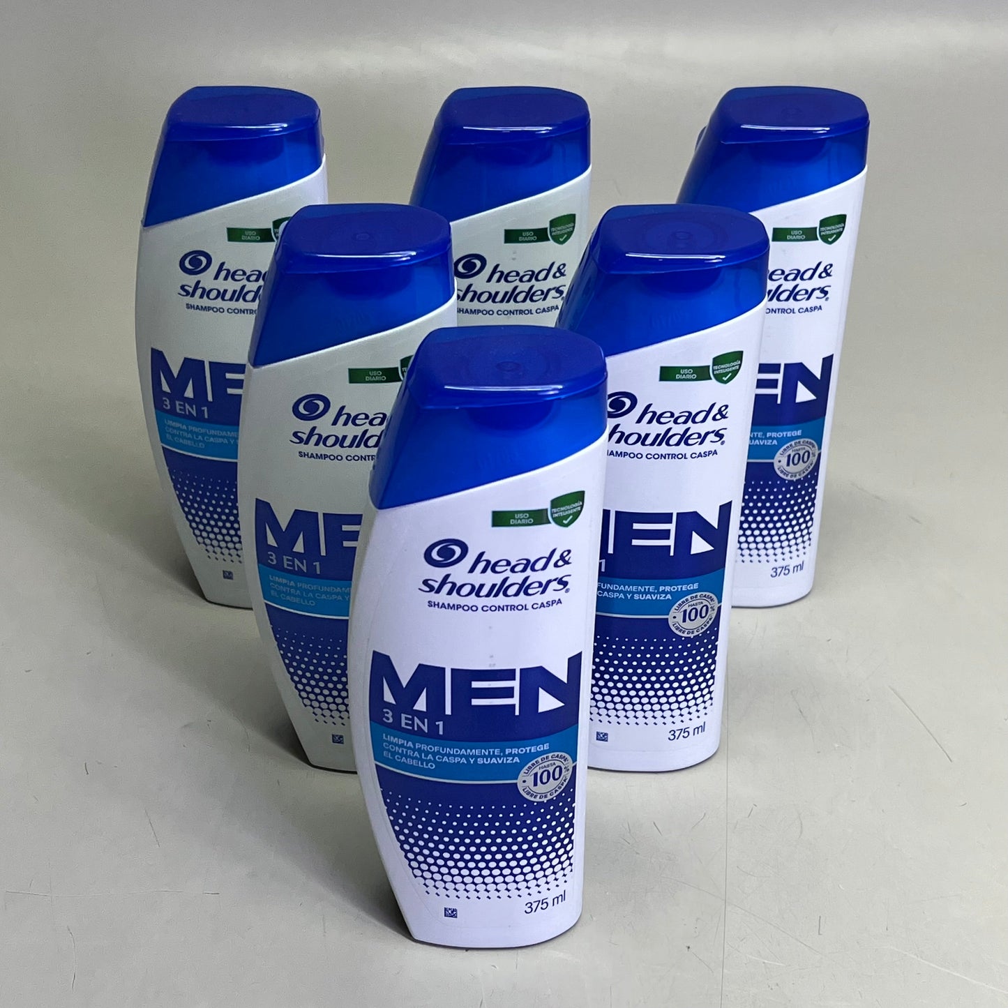 HEAD & SHOULDERS (6 PACK) Antidandruff Shampoo 3 In 1 Action Formula 375 Ml