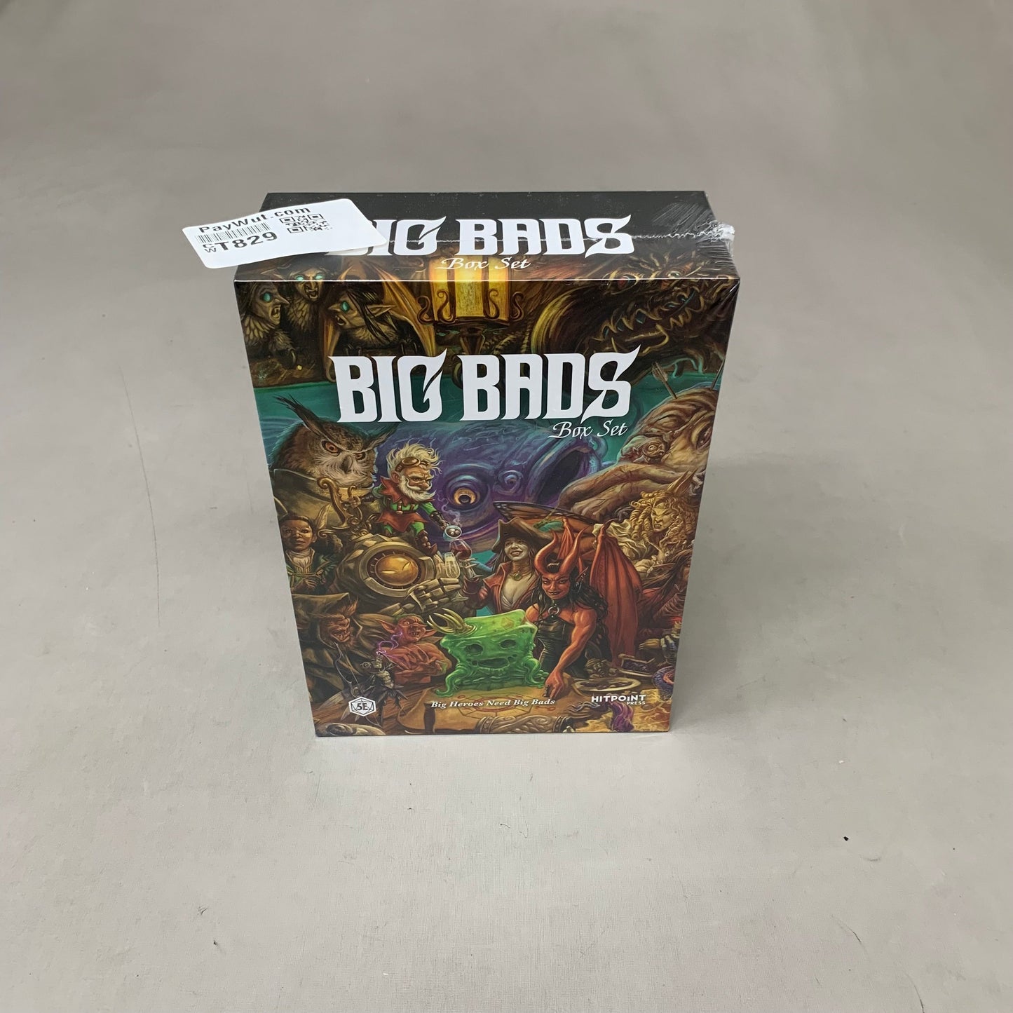 HIT POINT PRESS Big Bads Box Set 9.5"x6.5"x3" HPP-005 Sealed