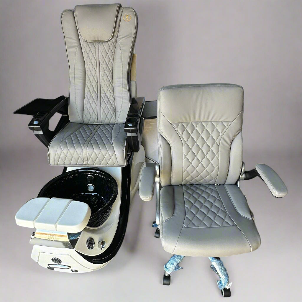 SNE Dolphin Pedicure Spa Tub Light Grey 2024 model SNE 201