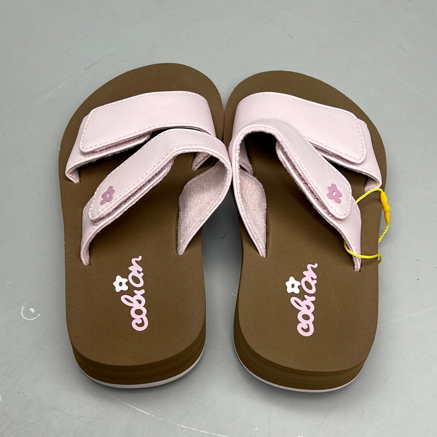 COBIAN Lil' Dana Strap Flower Sandals Kid's Sz 13/1 Pink LDA24-650-13/1