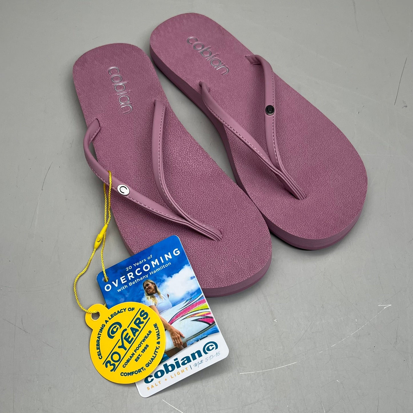 COBIAN Nia's Bounce 2 Sandals Women's Sz 10, EU 41 Mauve NIA25-003-10
