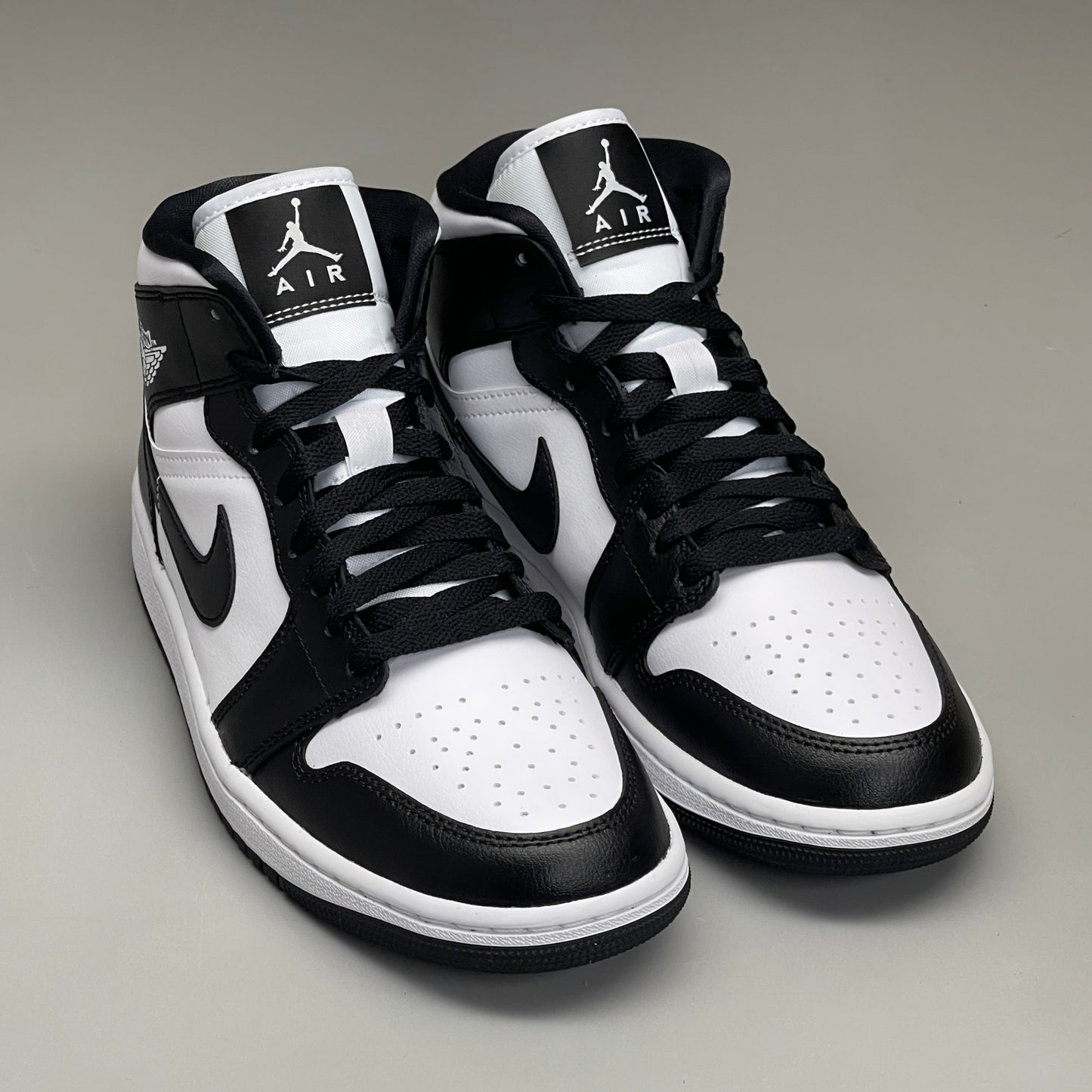 NIKE AIR JORDAN 1 Mid Panda Shoe Women's Sz 11 Black / White DV0991-101 (New)