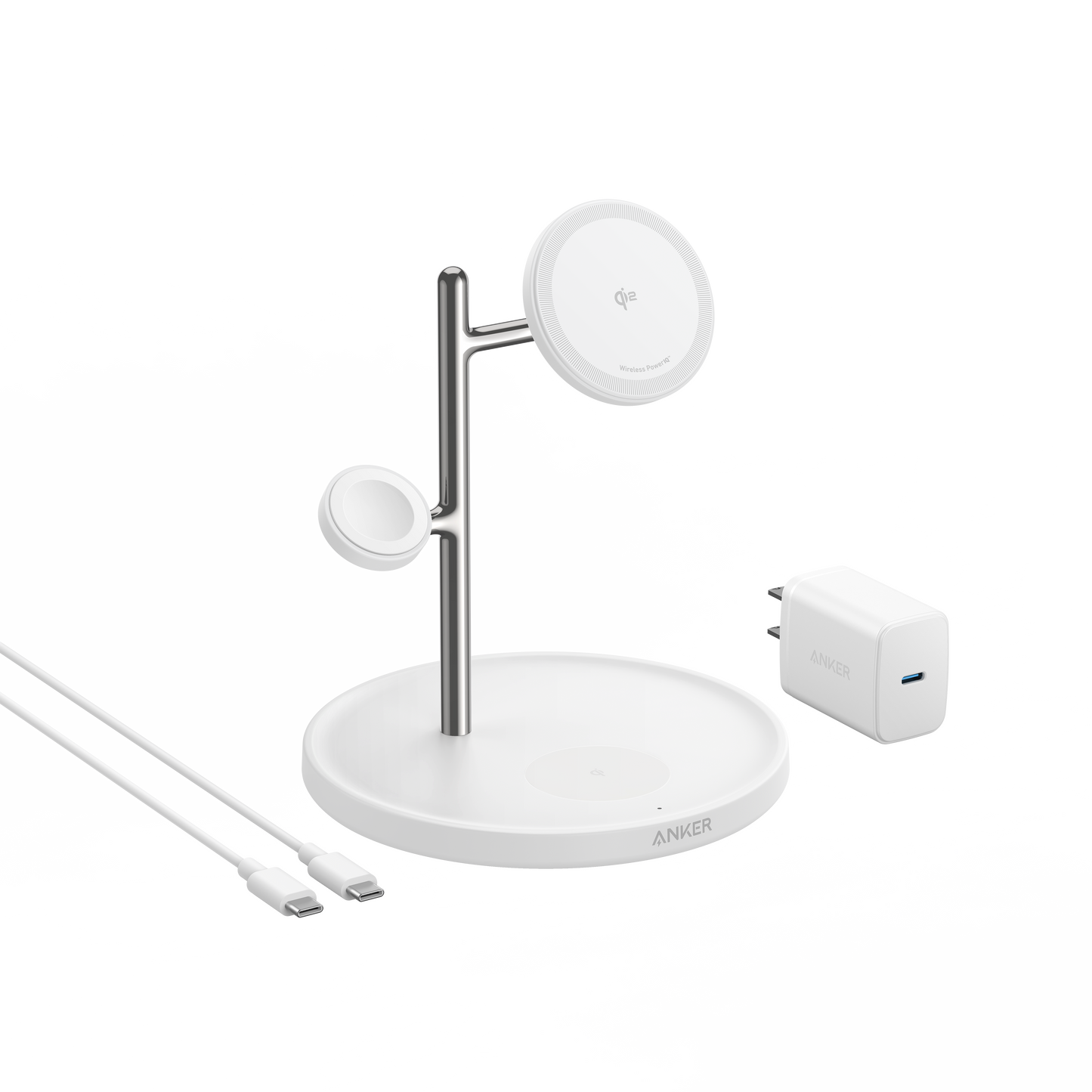 Anker MagGo Wireless Charging Station (3-in-1 Stand)