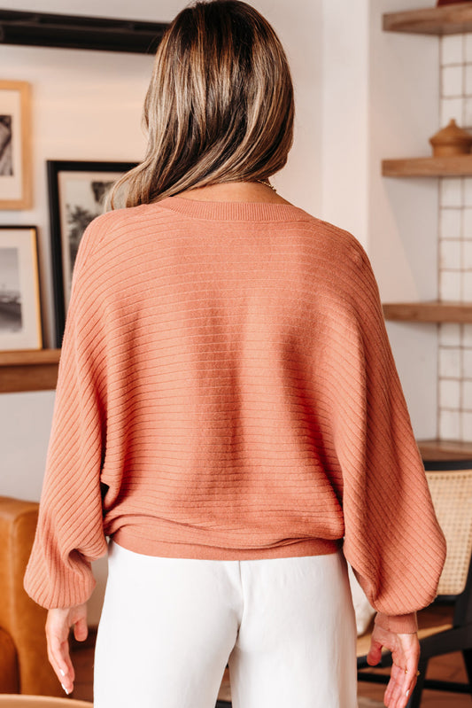 Parker Button Front Dolman Sleeve Sweater Cardigan