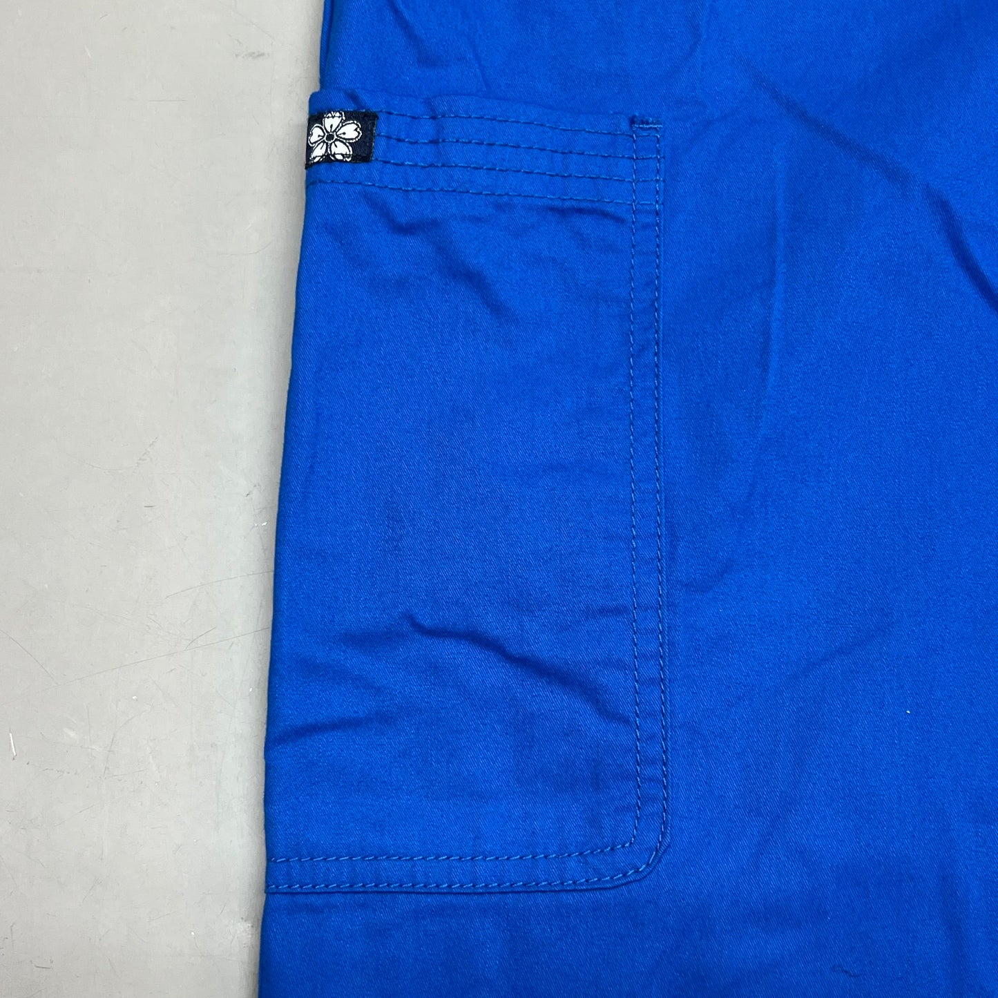 KOI Classic Morgan Scrubs Pants  Women's Sz M Tall Royal Blue 713-T-020