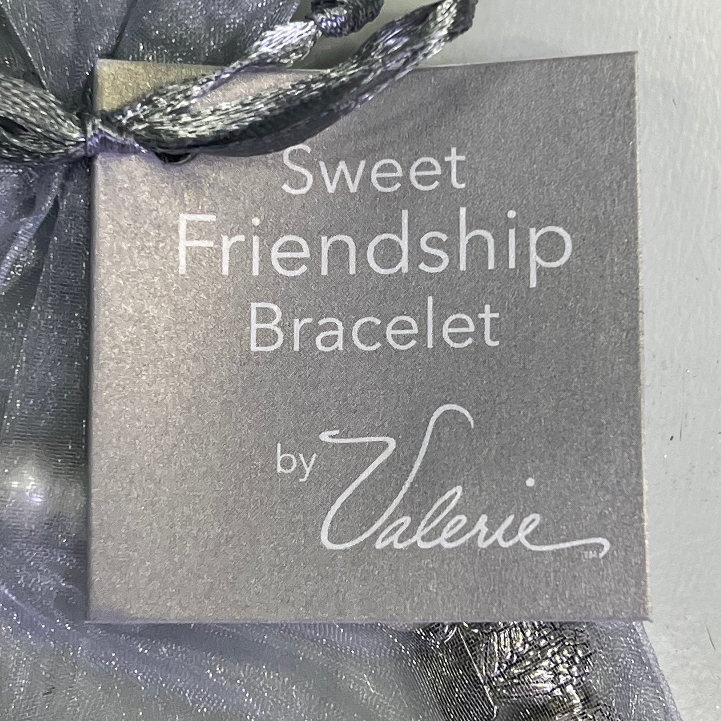 VALERIE PARR HILL Angel Wing Heart & Pearl Friendship Bracelets Sz Large Green