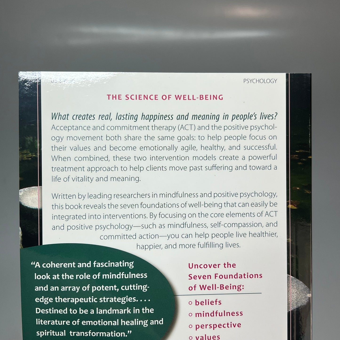 MINDFULNESS, ACCEPTANCE & POSTIVE PSYCHOLOGY Book Edited By Todd B & Joseph