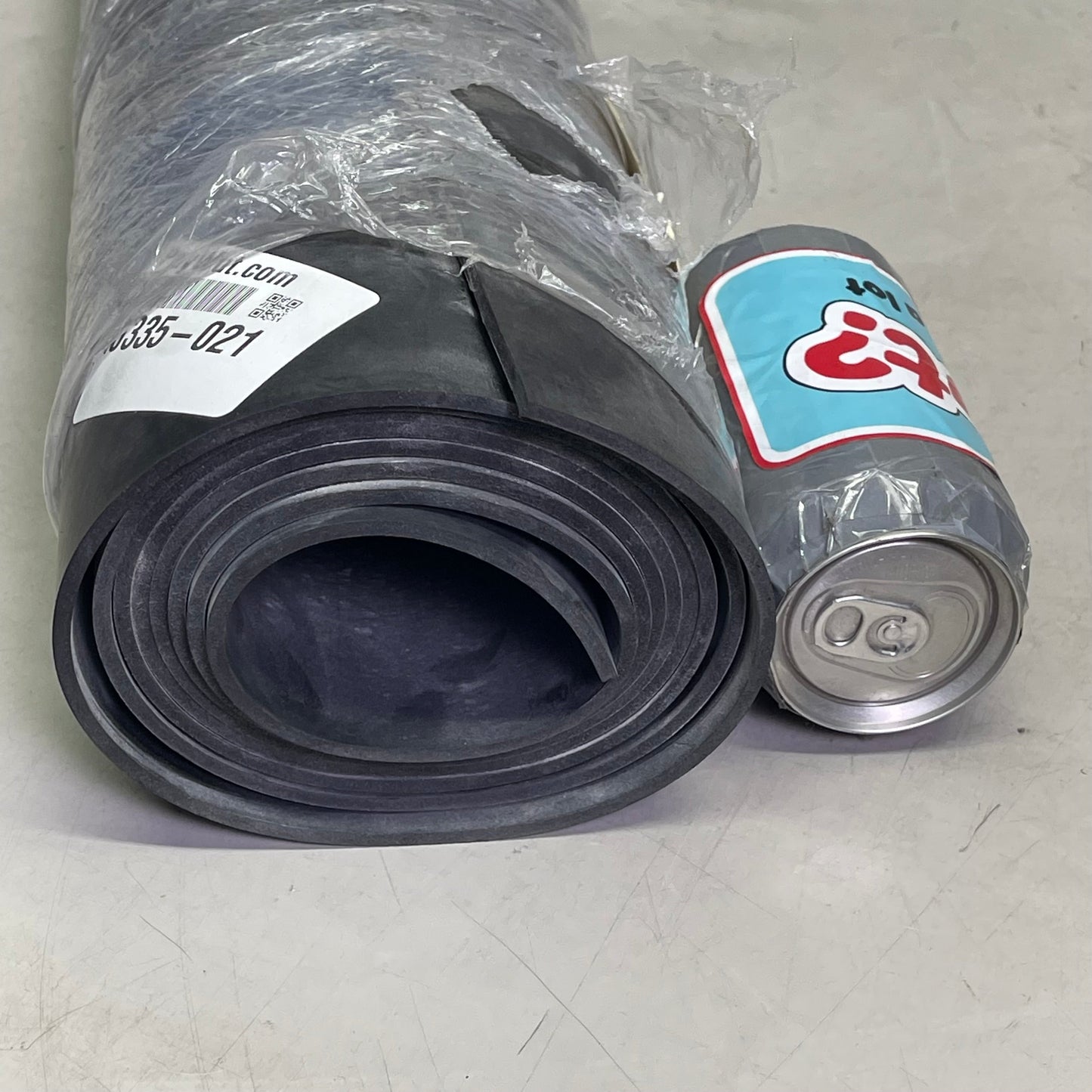 BRP MANUFACTURING Military Grade Neoprene Sheet Rubber (1149) 48" x 48" x 1/8" Black 1S775-0125-484